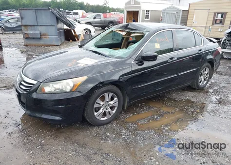 2012 Honda Accord 2.4 Se из США, поврежденный, VIN 1HGCP2F61CA044198